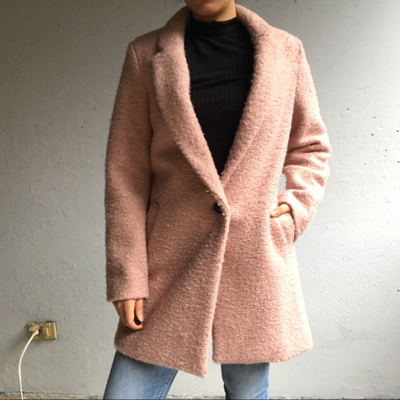 pink midi coat - Picture 5 of 10